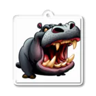 hippo-fanのカバのhippo君 Acrylic Key Chain