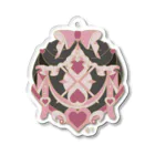 ふたりはプリキュア SUZURI限定ショップのアクリルキーホルダー キュアブラックモチーフ Acrylic Key Chain