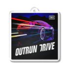 Smooth2000のOUTRUN DRIVE Acrylic Key Chain