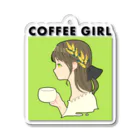 COFFEE GIRLのCoffee Girl ミモザ (コーヒーガール ミモザ) Acrylic Key Chain