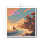 451379のsunsetbeach Acrylic Key Chain