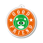 デジタルアートセンター神戸三宮の『Good Friend ロゴ』by K アクリルキーホルダー