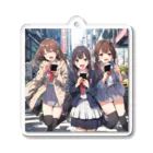 ace366の女子高生人気グッズ Acrylic Key Chain