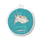 Sikapoppo555のコブシメコックのランチ Acrylic Key Chain