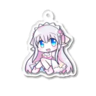 小春のグッズ屋さん SUZURI支部のリアといっしょシリーズ Acrylic Key Chain