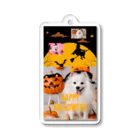 MIPA♥のハロウィン🎃スピッツ Acrylic Key Chain