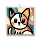 T2 Mysterious Painter's ShopのMysterious Cat Acrylic Key Chain