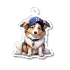 Sheltie Chic Creationsのシェルティ４０ Acrylic Key Chain