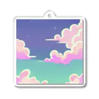 Monoのレトロな雰囲気の空 Acrylic Key Chain