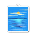 YOUR LAST DAYのMoon night ocean Acrylic Key Chain