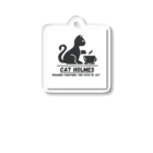  cat Holmesのdaily life at home Acrylic Key Chain