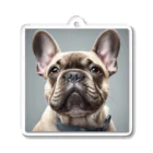 smile_happyのfrench bulldog Acrylic Key Chain