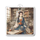 the blue seasonの清水美琴 Acrylic Key Chain