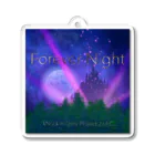 🌕朧月夜と紅茶時間☕️🫖のForever Night‘ アクリルキーホルダー