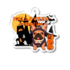 furebuhi　clubのハロウィン★フレンチブルドッグ Acrylic Key Chain