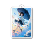 卯月なのかのSky Journey　〜世界最古で最大の恒久的なキャンパスの旅〜　No.5「空の旅人」 Acrylic Key Chain