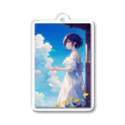 卯月なのかのSky Journey　〜世界最古で最大の恒久的なキャンパスの旅〜　No.1「Summer Time Gone」 Acrylic Key Chain