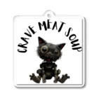 CRAVE MEAT SOUPの#Cyber Cat Acrylic Key Chain