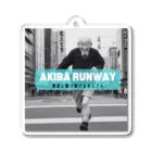 ケマオの店「ZF」の🏃‍♂️ 秋葉原疾走おじさんシュールグッズ 🏙️ Acrylic Key Chain