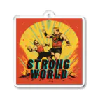 hirokiaaaaaのStrong_World Acrylic Key Chain