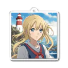 the blue seasonの高瀬美紀 Acrylic Key Chain