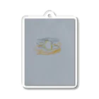 スサゾーオフィシャルショップのあの日、高速バスから見た夕焼け Acrylic Key Chain