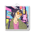 sunglass girlのsunglass girl 街編 アクリルキーホルダー