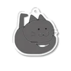 ごろにゃんのふぐり🐱のごろにゃん(本物) Acrylic Key Chain