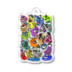 Colorful fam Earthのガチャガチャ Acrylic Key Chain