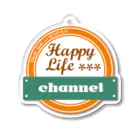 HappyLifeChannel@FGOガチャ動画のHLCロゴグッズ Acrylic Key Chain