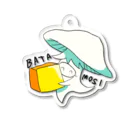 モナヲショップのバタもし Acrylic Key Chain