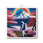 宇宙開発デザイン科の日本という星 Acrylic Key Chain