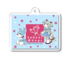 obosa_DENS/SABEAR_shop ＠SUZURIのsabeardogs_キービジュアル_グッズ Acrylic Key Chain