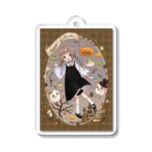 shina627のhappy halloween Acrylic Key Chain