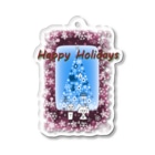 ERIZENのハッピーホリデーズ　by Hidemi Woods Acrylic Key Chain
