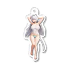 KAZAHANAのネコミミ少女のおはようございます！ Acrylic Key Chain