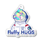 Fluffy_HUGSの【フラハグ】宇宙服 アクリルキーホルダー