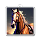 KSK SHOPの馬(horse) Acrylic Key Chain