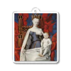 世界美術商店の聖母子と天使たち / Virgin and Child Surrounded by Angels Acrylic Key Chain