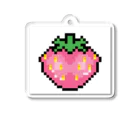 ArtistのKawaii and Juicy Strawberry  アクリルキーホルダー