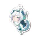 至極 鳶⛩🥚の天女 ゆびゆびとびちゃん Acrylic Key Chain