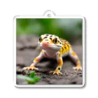 yumena_のヒョウモントカゲモドキ AI写真 Acrylic Key Chain