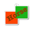 古着風作製所のhorse Acrylic Key Chain