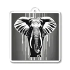 はむちショップのElephant Acrylic Key Chain