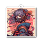 UKIYO-SKETCHのUKIYO-GIRL　MASK Acrylic Key Chain