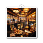 444_tの都会のBAR Acrylic Key Chain