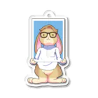 黒柳小鉄の黒柳小鉄くん（証明写真） Acrylic Key Chain