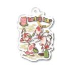 HIGEQLOのg​o​l​d​f​i​s​h​ ​p​a​r​t​y Acrylic Key Chain