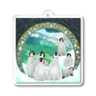 コウテイペンギン至上主義のコウテイペンギンのヒナ　たくさん Acrylic Key Chain