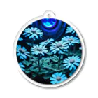 RetrowaveFlowerのRetrowaveFlower-ガーベラ- Acrylic Key Chain